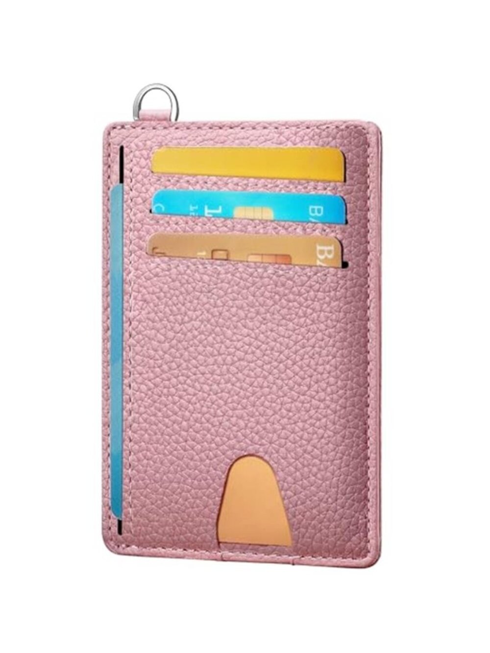 Wallet Credit Card Holder for Women Minimalist Front Pocket RFID
